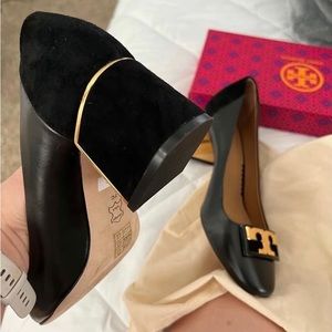 Tory Burch black leather Benton